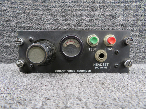 Fairchild Aviation 93-A152-70 Fairchild Cockpit Voice Recorder Control Unit with Modifications 