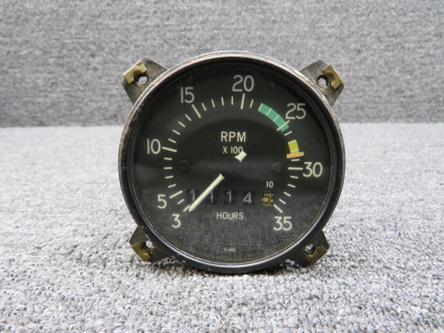 Castleberry 3320-00006 (Alt: C668020-0212) Castleberry Recording Tachometer (Hours: 1114.5) 