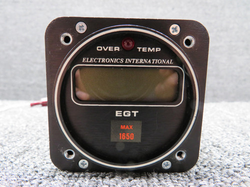 Electronics International 1650FE-1P Electronics International Exhaust Gas Temperature Indicator with Probe 