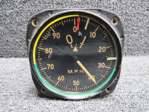 739K-03 Kollsman Instrument F-1 Airspeed Indicator (Taped Indications)