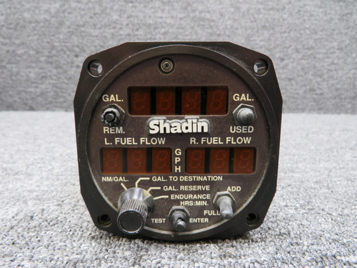 910532P Shadin Cfg B Fuel Flow Indicator (Broken Pin) (Core) (14-28V)