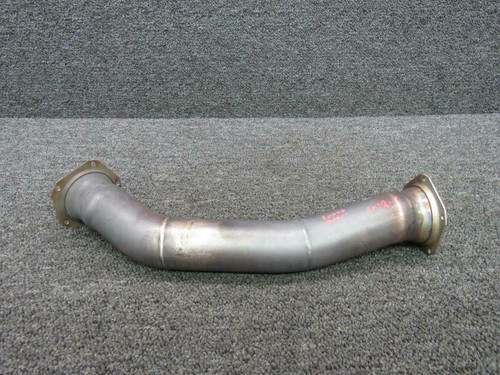 9910379-15 Cessna 421B Continental GTSIO-520-H Exhaust Crossover LH 5 Bolt BAS Part Sales | Airplane Parts