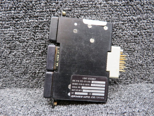 65-0878-3 REV-G (Alt: 22-375-010-103) Grimes Light Assembly