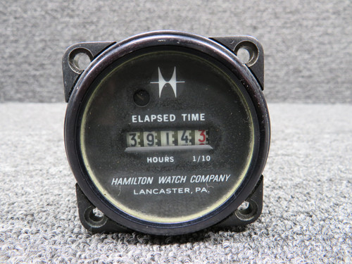 Hamilton Watch Company Elapsed Time Meter Indicator (Hours: 3914.3)