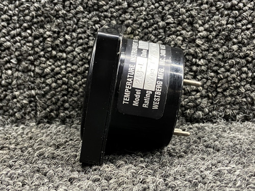 2A3-1 Westberg Carburetor Temperature Gauge (Volts: 7-30) (No Probe)