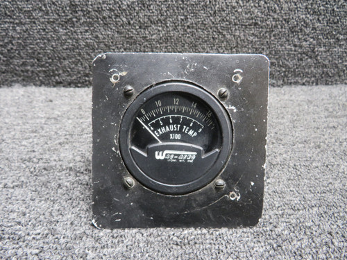 2A2 Westberg Exhaust Temperature Indicator with Square Mount (Black Mount)