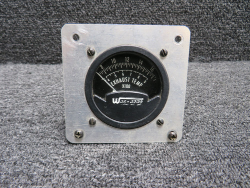 2A2 Westberg Exhaust Temperature Indicator with Square Mount (Silver Mount)