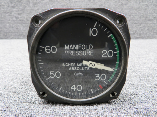 31854-34A (Alt: AN5770-2A-24) Ranco Dual Manifold Pressure Gauge (Worn Face)