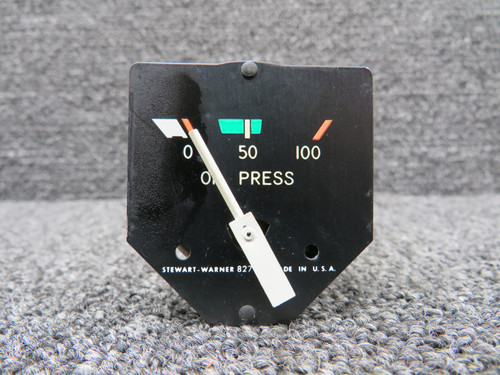 827718 Stewart-Warner Oil Pressure Indicator