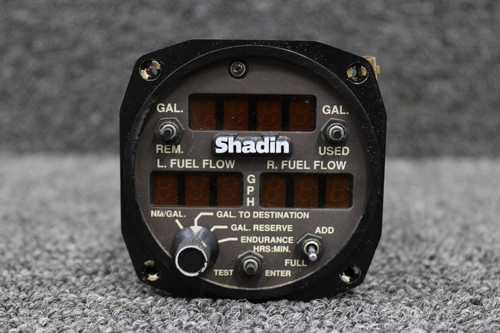 910532P Shadin Dual Fuel Flow Indicator (Cfg. B) (Volts: 14-28)