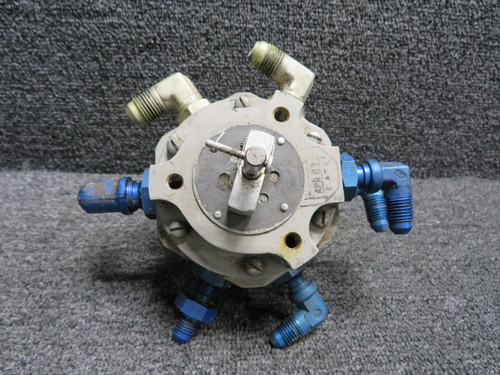 HE825-1 H and E Fuel Selector Valve (Minus Knob and Shaft) (Grey)