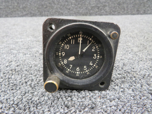 Waltham Precision 400163 Waltham Precision ABU-5-A Aircraft Mechanical Clock 