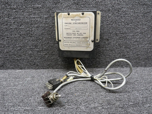 Woodward 213523 (Alt: 8900-008A-C) Woodward Engine Synchronizer with Switch 