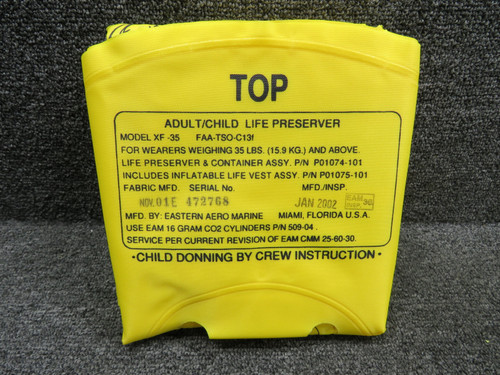 P01074-101 EAM Life Vest (Display-Art)