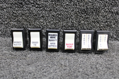 LB53311303, LB53311310 Columbia LC41-550FG Rocker Switch Set of 6