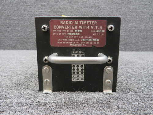 29400-211 Intercontinental Radio Altimeter Converter