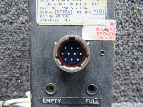 360-913-004 (Alt: 9910232-9) Gull Fuel Quantity Signal Conditioner (28V)