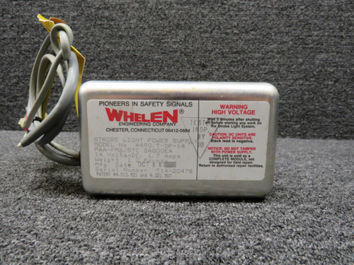 A490T-DF-14 Whelen Strobe Light Power Supply (14V)