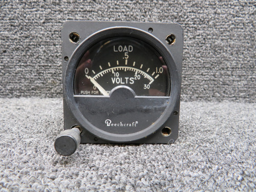 MD-107 (Alt: 50-380067) Mid-Continent Volt Load Meter Indicator