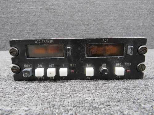 071-1061-04 King KCU-578 ADF-Transponder Digital Control w Mods (Cracked Glass)