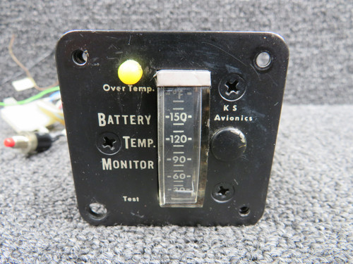 A401 KS Avionics Battery Temperature Monitor Indicator