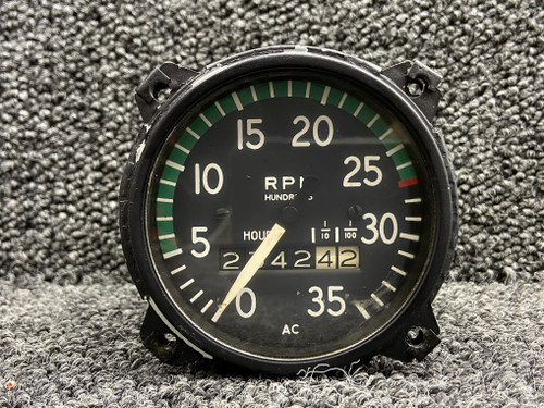 RT7 (Alt: 13621-004) Castleberry RPM, Tachometer Indicator (Hours: 2342.42)
