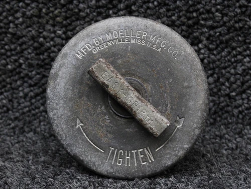 554-180 (Alt: 27221-000) Piper PA24-260 Fuel Tank Cap LH or RH (Main or Aux)