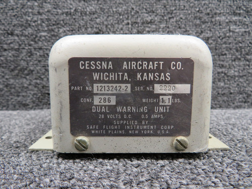 1213242-2 Safe Flight Dual Warning Unit Assembly (28V)