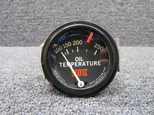 5-40084 Scott Aviation Oil Temperature Indicator with Probe