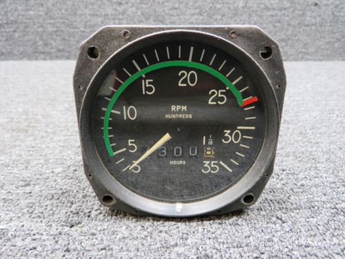 D1-112-5023 Mitchell Mechanical Recording Tachometer (Hours: 7300.8)