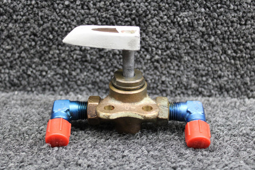 Anderson X670401, 401114-1 Grumman AA1B Anderson Fuel Selector Valve with Handle 