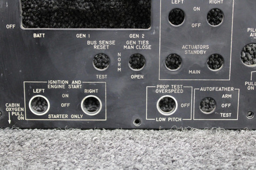 Beechcraft Parts 114-384005-3 (Use: 114-384005-5) Beech 1900C Electroluminescent Panel (115V) 