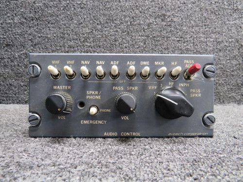 Avtech Corp. 793-20 Avtech Audio Control Unit with Modifications (28V) 