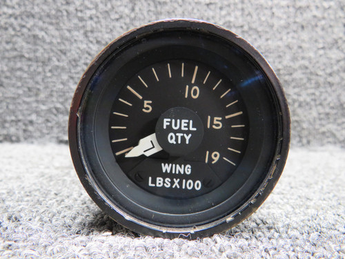 Hokushin PF231-N1 (Alt: 45AS86802-1) Hokushin Fuel Quantity Indicator (Range: 0-1900 LBS) 