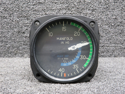United Instruments 6121 (Alt: C662026-0111) United Dual Manifold Pressure Indicator (Code: E.76) 