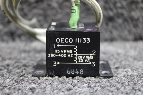 Oeco Corp 11133 (Use: 50-384200) Beech C90 Oeco Transformer (Volts: 115) 