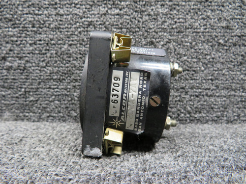 Alcor 202A-7AY Alcor Exhaust Gas Temperature Gauge with Yellow Indicator Needle 