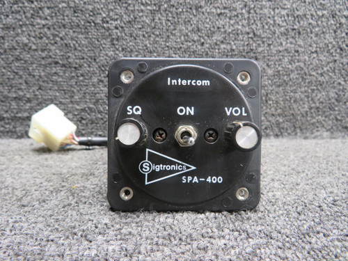 Sigtronics SPA-400 Sigtronics Panel Mounted Intercom w Round Face (12-24V) (Core) 