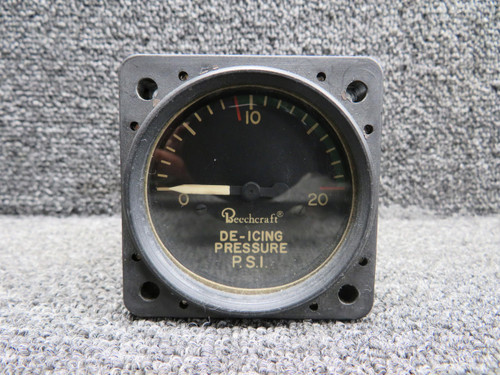 Aircraft Instruments 27B432-1 (Alt: 96-384061-1) Aircraft Instruments De-Icing Pressure Indicator 