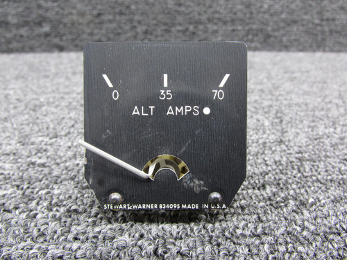 Stewart-Warner 834095 Stewart-Warner Alt Ammeter Indicator (Amps: 0-70) (Broken Needle) (Core) 