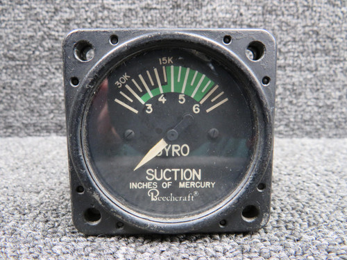 AID 50-384042-9 AID Gyro Suction Indicator (Worn Face) 