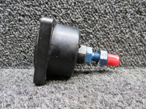 Learjet S218-1 Learjet 25 Hydraulic Pressure Gauge Indicator (Glass Cloudy, Worn) 
