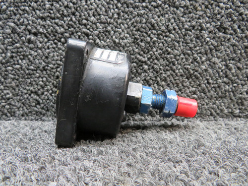 Learjet S218-1 Learjet 25 Hydraulic Pressure Gauge Indicator (Glass Cloudy, Worn) 