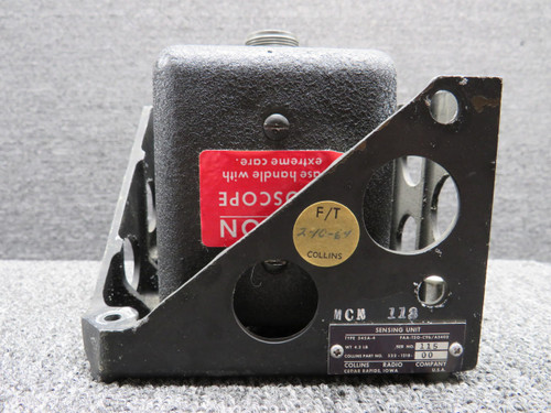 Honeywell JG7005A53 Honeywell 332G-2 Series 2 Rate Gyroscope with Sensing Unit 