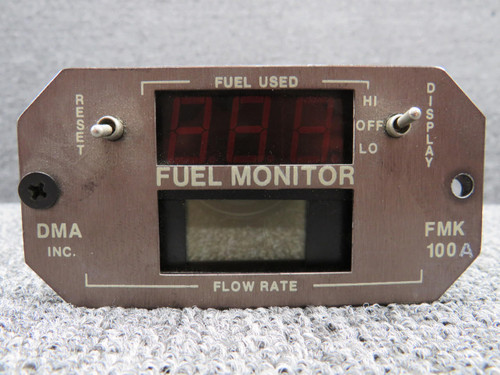 Dallas Metroplex SA4849SW Dallas Metroplex Aviation FMK100A Fuel Monitor System Indicator 