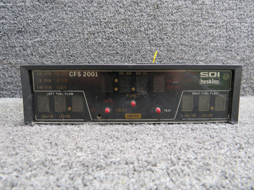 SDI Hoskins CFS-2001 SDI-Hoskins Fuel Flow Indicator Pannel with Pannel 