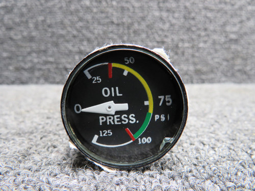 UMA 3-311-3 UMA Oil Pressure Indicator (Cracked Glass) 
