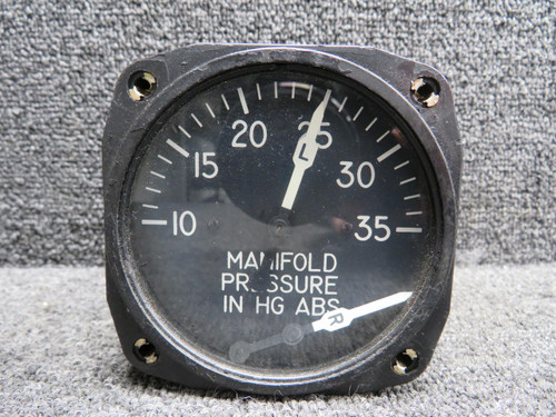 United Instruments 6121 United Dual Manifold Pressure Indicator (Code E.82) (Broken Needle) (Core) 