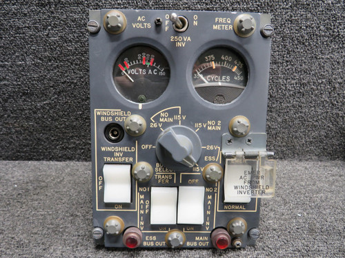  Lockheed 1329-23E Windshield Control Panel (Missing Switch) 