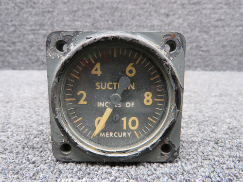 35-324331 (Alt: 59462-13) Collens Suction Gauge (Worn, Painted Face)